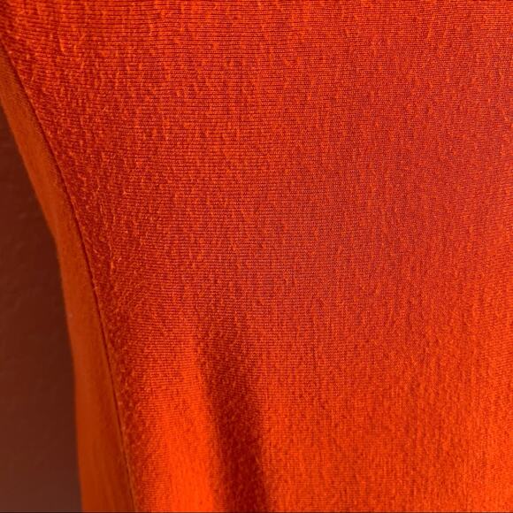 Vince red orange scoop neck tunic top size Extra Small XS - Picture 6 of 11